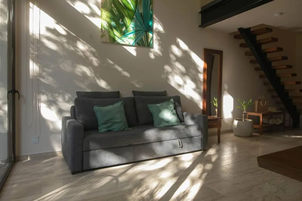 דירות טולום Mistiq Jungle Loft ~ Pool & Gym 0*,  מקסיקו