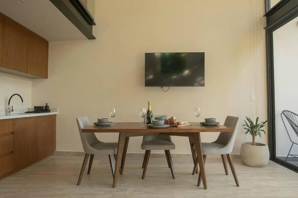 דירות טולום Mistiq Jungle Loft ~ Pool & Gym